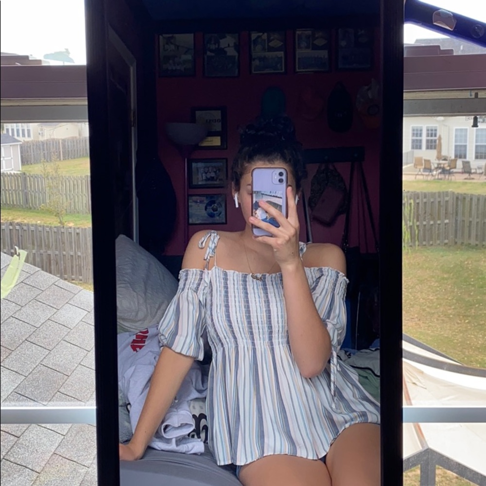 off the shoulder top